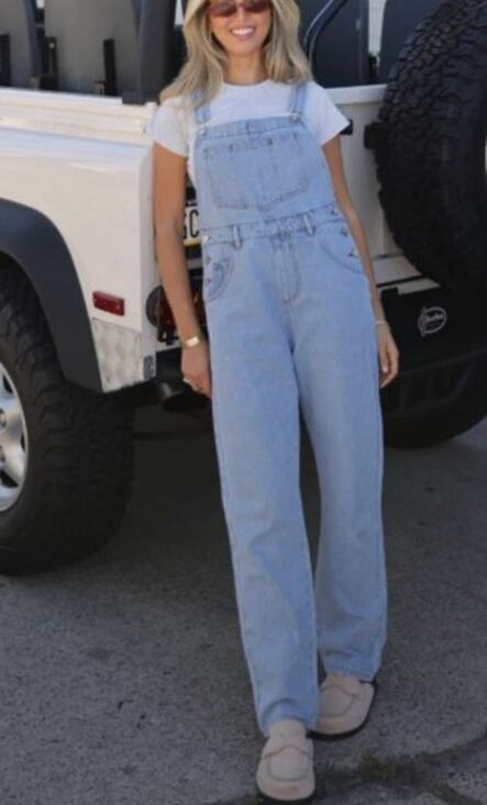 Parke Pants - Parke Denim Long Overalls Women's Sz. M